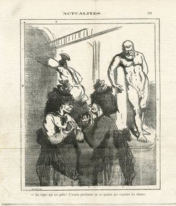 Illustration af Cham (1819-1879) i The Charivari af Amédée de Noé