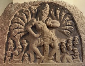 Danser sekstenarmet Shiva af Cham School