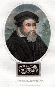 Pietro Martire Vermigli 1499-1562, italiensk teolog, 1816. af Chapman and Co