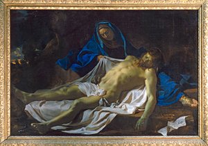 Le Christ mort sur les genoux de la Vierge - Den døde Kristus på Jomfruens knæ ...