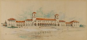 Hovedbygning, Richmond Beach Park, Staten Island af Charles Adams Platt