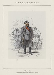 Oberst, kommandør for Place Vendome-bataljonerne