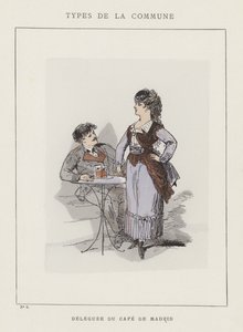 Délégué du Cafe de Madrid af Charles Albert d Arnoux Bertall