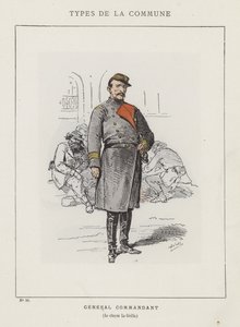 Generalkommandant, borger La Cecilia af Charles Albert d Arnoux Bertall