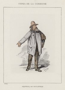 Boulevard højttaler af Charles Albert d Arnoux Bertall