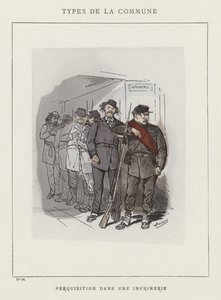 Søg i et trykkeri af Charles Albert d Arnoux Bertall