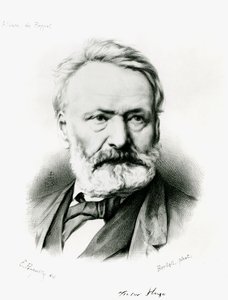 Portræt af Victor Hugo (1802-85) fra 