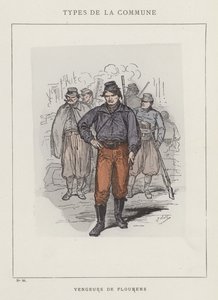 Hævner af Flourens af Charles Albert d Arnoux Bertall