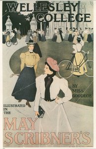 Charles Allan Gilbert: Wellesley College ... (litografi) af Charles Allan Gilbert