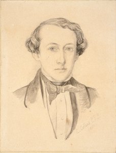 Portræt af Sir John Everett Millais, 1850 af Charles Allston Collins