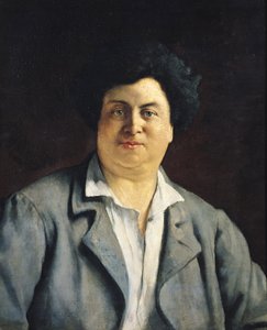 Portræt af Alexandre Dumas pere (1802-70), 1878