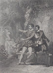 Damen af Monsoreau La Dame de Monsoreau, 1830-73. af Charles Amedee Colin