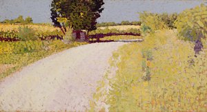 Path in the Country, ca. 1886 (olie på lærred)
