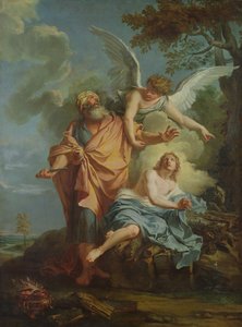 Abraham ofrer af Charles Antoine Coypel