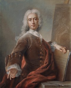 Selvportræt af Charles Antoine Coypel