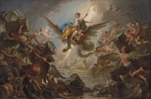 Ødelæggelsen af Armida-paladset, 1737