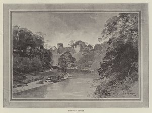 Bothwell Castle af Charles Auguste Loye