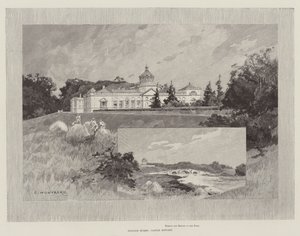 Castle Howard af Charles Auguste Loye