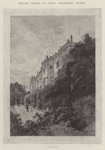 Hughenden Herregård, Hjørneudsigt af Charles Auguste Loye