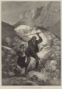 At dræbe hugorme i skoven Fontainebleau af Charles Auguste Loye