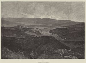 Middlesborough, Kentucky, i 1889 af Charles Auguste Loye