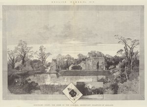 Scrivelsby Court, The Home of the Dymokes, Hereditary Champions of England af Charles Auguste Loye