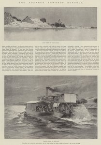 Fremrykningen mod Dongola af Charles Auguste Loye