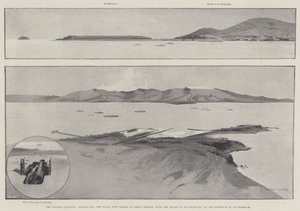 Det kinesiske spørgsmål, Wei-Hai-Wei, flådehavnen udlejet til Storbritannien med øen Liu-Kung-Tau ved indgangen til dens havn