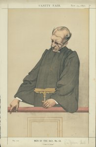 Rev Newman Hall af Charles Auguste Loye