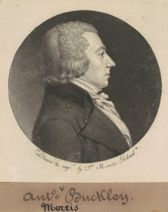 Anthony Morris Buckley af Charles B. J. Févret de Saint Mémin
