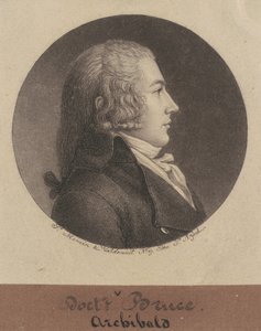 Archibald Bruce af Charles B. J. Févret de Saint Mémin