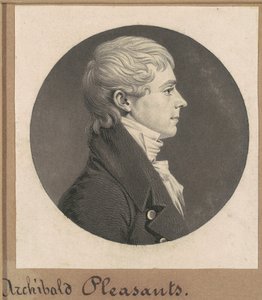 Archibald Pleasants, Jr. af Charles B. J. Févret de Saint Mémin