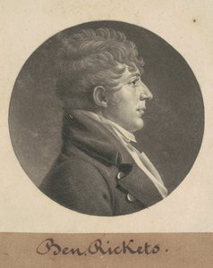 Benjamin Ricketts af Charles B. J. Févret de Saint Mémin