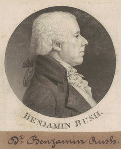 Benjamin Rush af Charles B. J. Févret de Saint Mémin