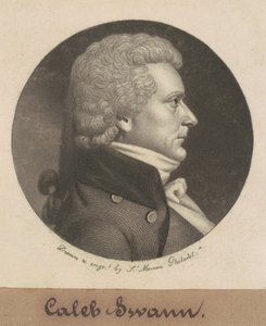 Caleb Swan af Charles B. J. Févret de Saint Mémin