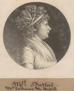 Catherine D. Dutilh af Charles B. J. Févret de Saint Mémin