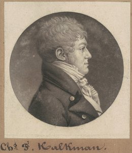 Charles F. Kalkman af Charles B. J. Févret de Saint Mémin