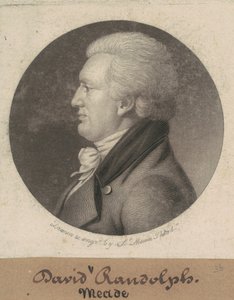 David Meade Randolph af Charles B. J. Févret de Saint Mémin