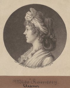 Eleanor Ramsay Fitzwilliam af Charles B. J. Févret de Saint Mémin