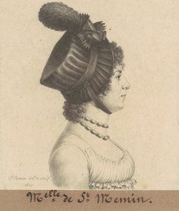 Étiennette-Charlotte-Adelaide Févret af Saint-Mémin af Charles B. J. Févret de Saint Mémin