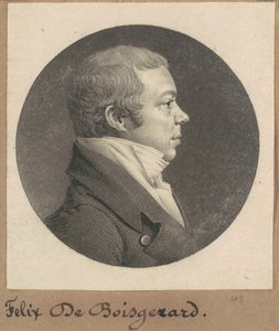 Felix Constant de Boisgerard af Charles B. J. Févret de Saint Mémin