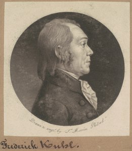 Frederik Kuhl af Charles B. J. Févret de Saint Mémin