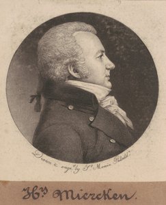 Henry Miercken af Charles B. J. Févret de Saint Mémin