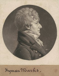 Hyman Marks af Charles B. J. Févret de Saint Mémin