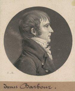 James Barbour af Charles B. J. Févret de Saint Mémin