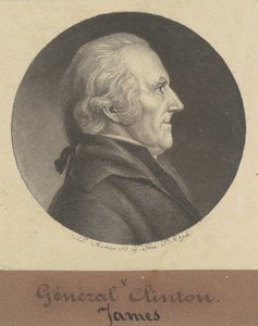 James Clinton af Charles B. J. Févret de Saint Mémin
