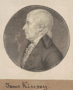 James Kinsey af Charles B. J. Févret de Saint Mémin