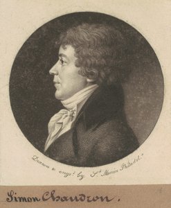 Jean-Simon Chaudron af Charles B. J. Févret de Saint Mémin