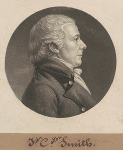 John Cotton Smith af Charles B. J. Févret de Saint Mémin