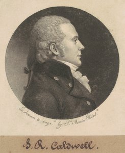 John Edwards Caldwell af Charles B. J. Févret de Saint Mémin